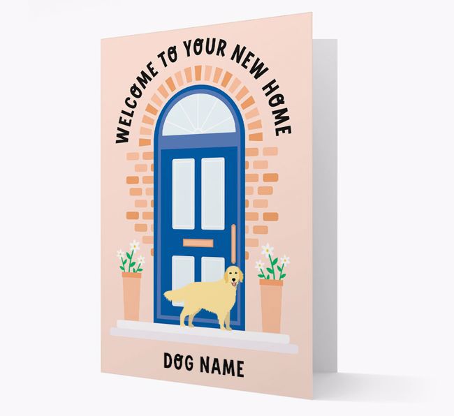 Welcome To Your New Home: Personalised {breedFullName} Card